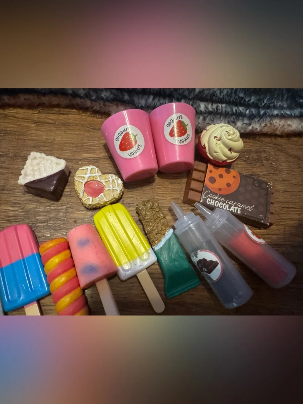 Our generation for American girl dolls miscellaneous snack, food, smoothies, etc